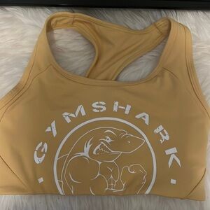 Yellow legacy gymshark sports bra